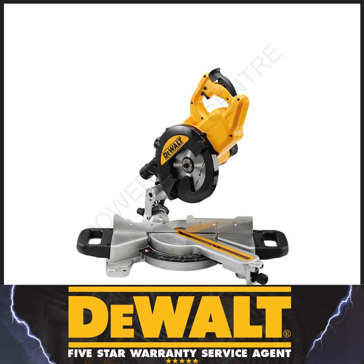 DeWalt Reconditioned DWS773Q 230V 1300W 216mm Single Bevel Compound Mitre Saw