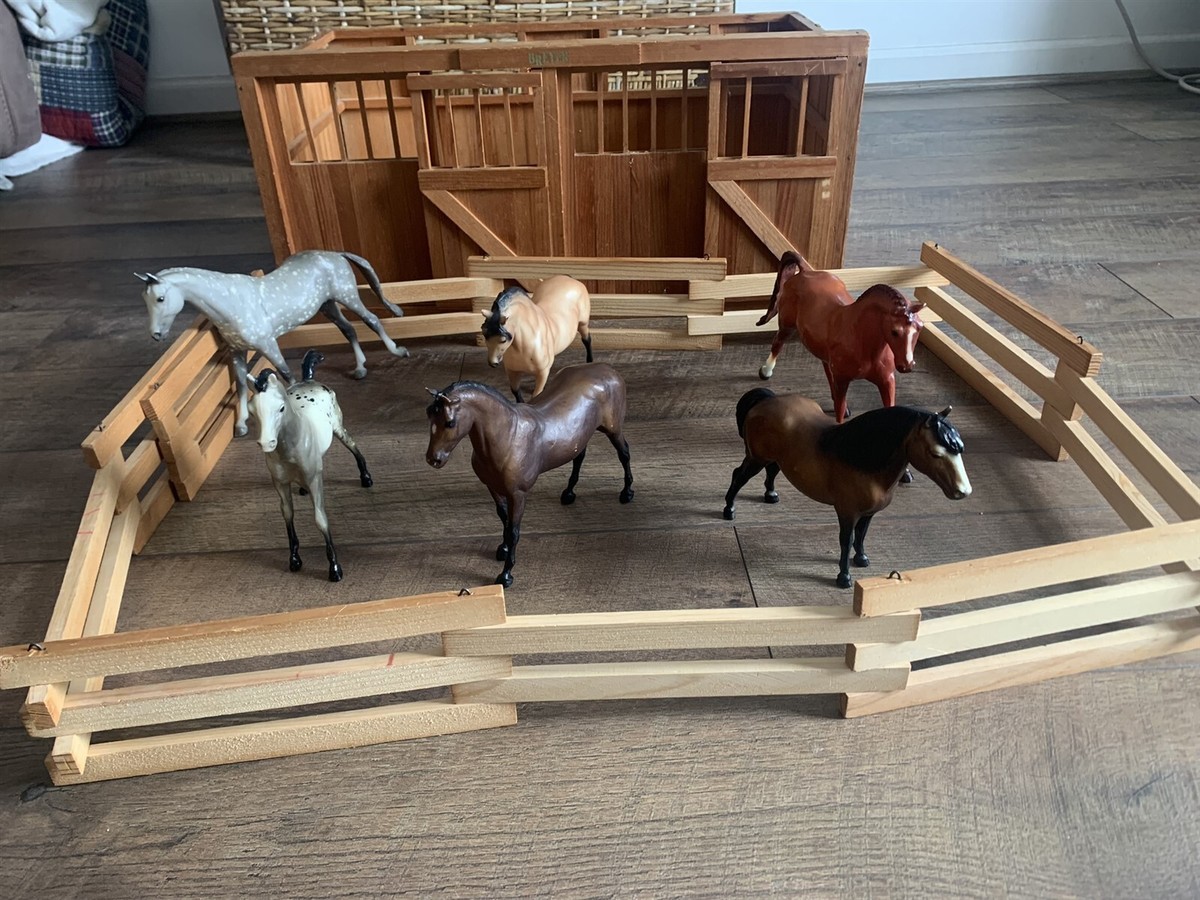 Schleich Diy Diy Schleich Barn Popsicle Stick Horse Stable Top