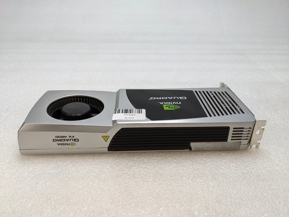 NVIDIA Quadro FX 4800 1.5GB GDDR5 PCI Express x16 PUERTO PANTALLA DOBLE PROBADO Foto 3 de 4