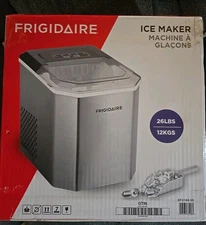 Frigidaire Countertop Bullet Ice Maker EFIC149-SS  26-lb Ice Per day - Stainless