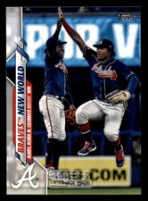 2020 Topps Celebration of the Decades Parallel #538 Braves New World - Ozzie Alb