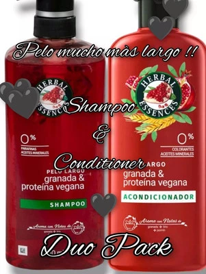 Duo Pack Herbal Essences Hermoso Cabello Best Long Sexy Largo Shampoo & Cond.