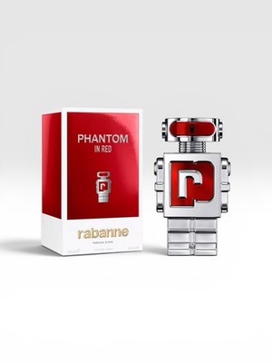 Paco Rabanne Phantom In Red Parfum Elixir 3.4Oz 100ml Men s Cologne New Open Box