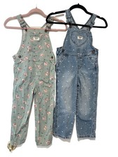 Lot of 2 5t jean Osh Kosh jean overalls A