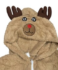 Rudolph The Red Nosed Reindeer One Piece Pajamas Size 4 Toddler