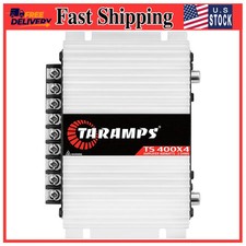 Taramps TS 400x4 4 Channel Car Audio Amplifier 400W RMS Class D Compact Amp