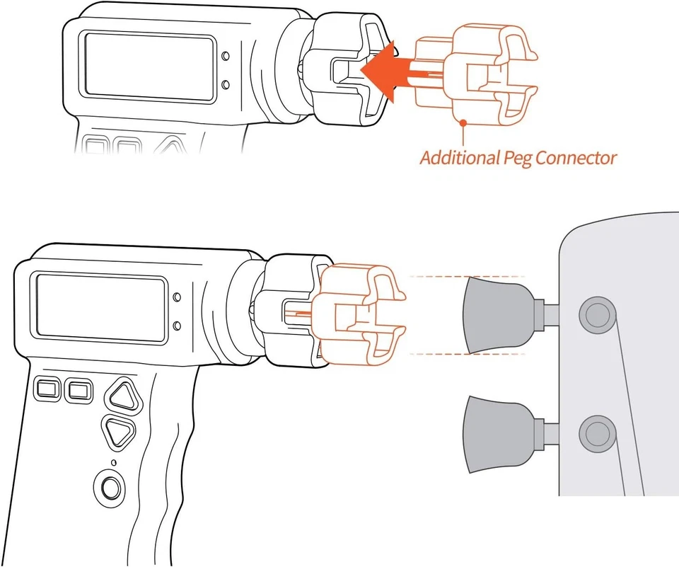 Afinador profesional y seguro para ukeleles | Batería recargable por USB | Negro Foto 3 de 4