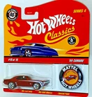 H.W. Classics Series 4 , # 15/15 ( 69' Camaro ) Red , Redline Tires , 2007