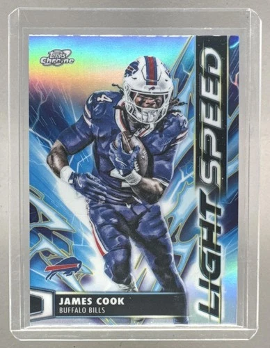 2025 Topps Cosmic Chrome James Cook Base (RAW)