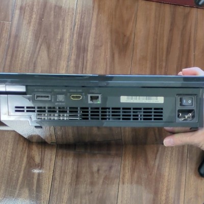 SONY PlayStation 3 PS3 CECHH00 40GB Black Console Controller AV