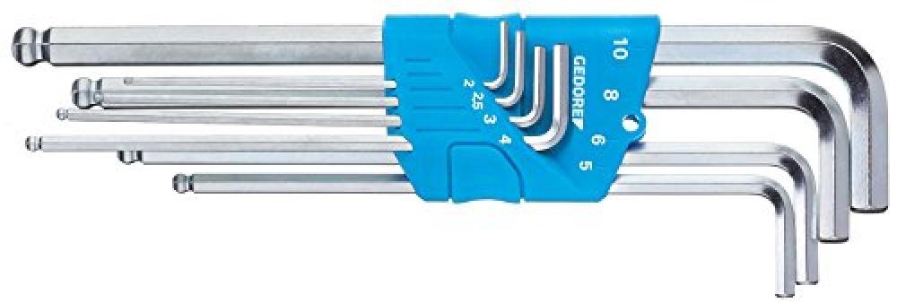 Set Regalo Gedore H 42 KEL-88: 8 Brugole Professionali 2-10mm