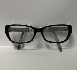 Tiffany & Co. Full Rim Black Rectangular Plastic/Metal Women's Eyeglasses. #5