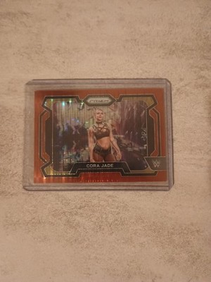 2024 WWE Prizm Red Pulser /399 Cora Jade