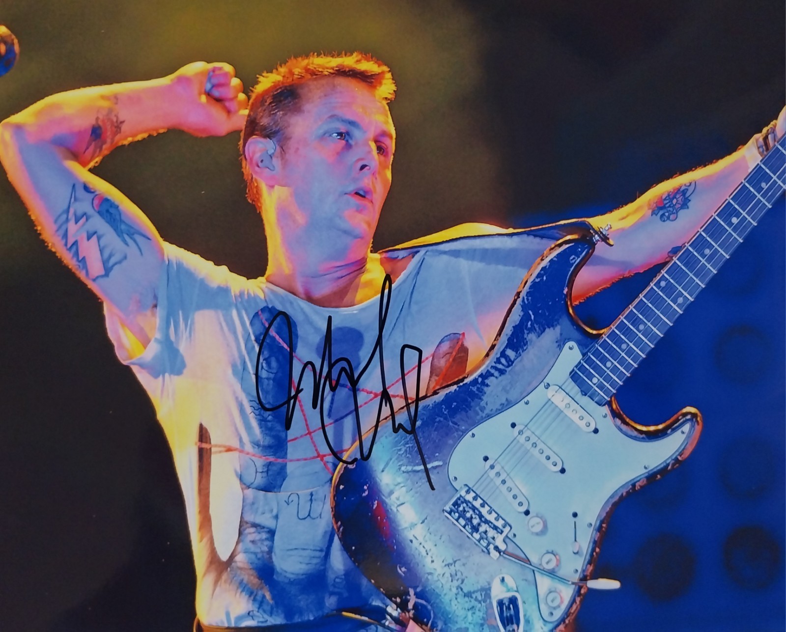 Mike McCready Pearl Jam Signed Autograph Photograph COA 