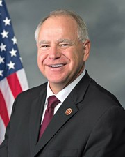 Tim Walz 41st Governor of Minnesota 8x10 Photo Picture Portrait Reprint