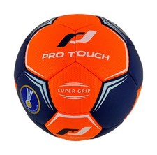 Pro Touch Super Grip Handball With IHF Logo Orange Blue Size 3 2 New