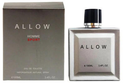 Allow Homme Sport Cologne For Men 3.4 fl. oz. By EBC Collection Spray Fragrance