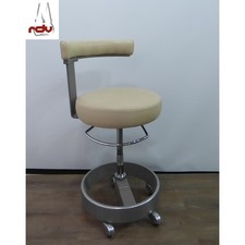 Siemens Rollhocker Arztstuhl Hocker beige Behandlersessel