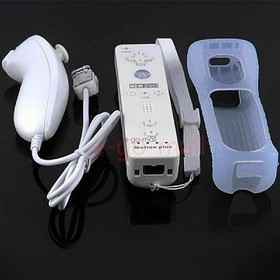 Built-in Motion Plus Wii Remote & Nunchuck Controller for Wii andWii U Console
