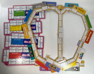 Vintage 1996 Milton Bradley Electronic MALL MADNESS Board Game REPLACEMENT PARTS