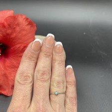 Stunning Unique Handmade 925 Sterling Silver Stackable Band Ring B77