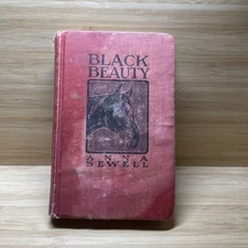 Rare Antique Book Black Beauty, Anna Sewell, Jacobs