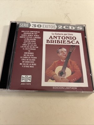 Guitarra Que Llora: 30 Exitos by Antonio Bribiesca (CD, Oct-1995, 2 Discs,...
