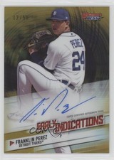 2018 Bowman's Best Gold Refractor 12/50 Franklin Perez #EIA-FP Auto 0b0