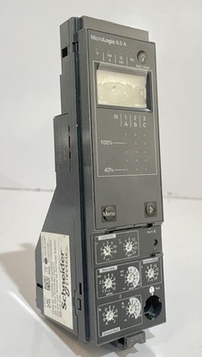 SCHNEIDER MICROLOGIC 6.0A 35061 DIGITAL CIRCUIT BREAKER TRIP UNIP FREE FAST SHIP