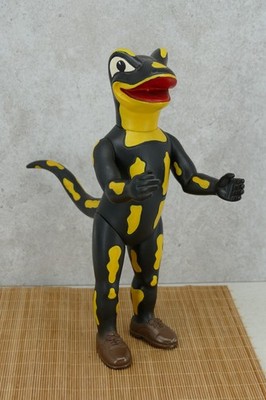 LURCHI SALAMANDER Werbefigur FIGUR ca. 35cm Groß 70er Jahre SEHR guter Zustand