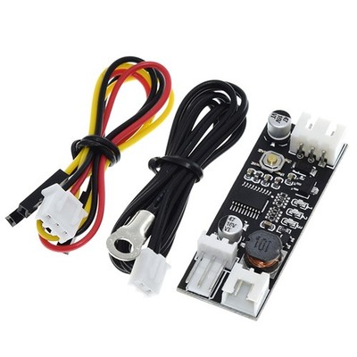 DC12V Computer Fan Temperature Control Governor Speed Controller Module 2~3Wire
