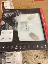 BWell Bluetooth Smart Scale with App Track Weight BMI Body Fat More Scales