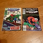 The Amazing Spider-Man 90 Death Of Captain Stacy  1970 and Reprint 225