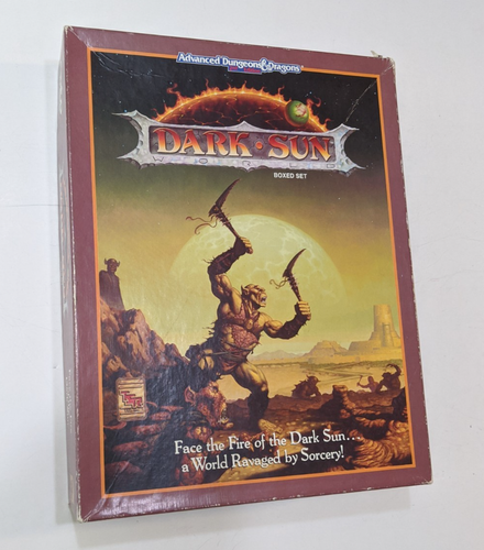 AD&D 2nd Edition Dark Sun Box Set - Mostly complete, see pictures TSR