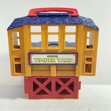 Vintage Thomas  Friends Take Along SODOR TIMBER YARD Portable Playset 2004 