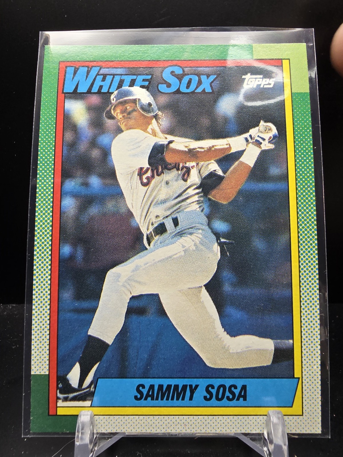 A81 - 1990 Topps #692 Sammy Sosa Rookie