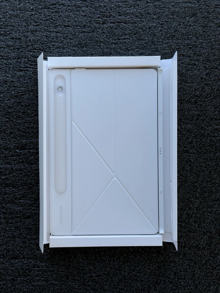 Capa Smart Book Samsung - Galaxy Tab S9 / S9 FE / S10 FE | Branca EF-BX710 | 11" - Imagem 4 de 4