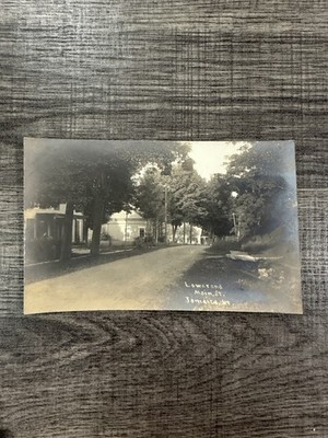 Lower End Main St Jamaica Vt RPPC Postcard