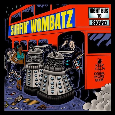 The Surfin' Wombatz Night Bus to Skaro (CD) Album