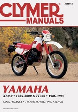 Yamaha XT350 e TT350 Manuale di servizio riparazione moto (1985-2000)