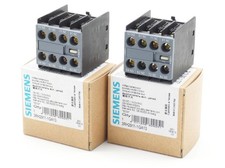 2x Siemens 3RH2911-1GA13 E-Stand: 03 1S+3Ö Auxiliary Switch Block -Unused/Original Packaging-