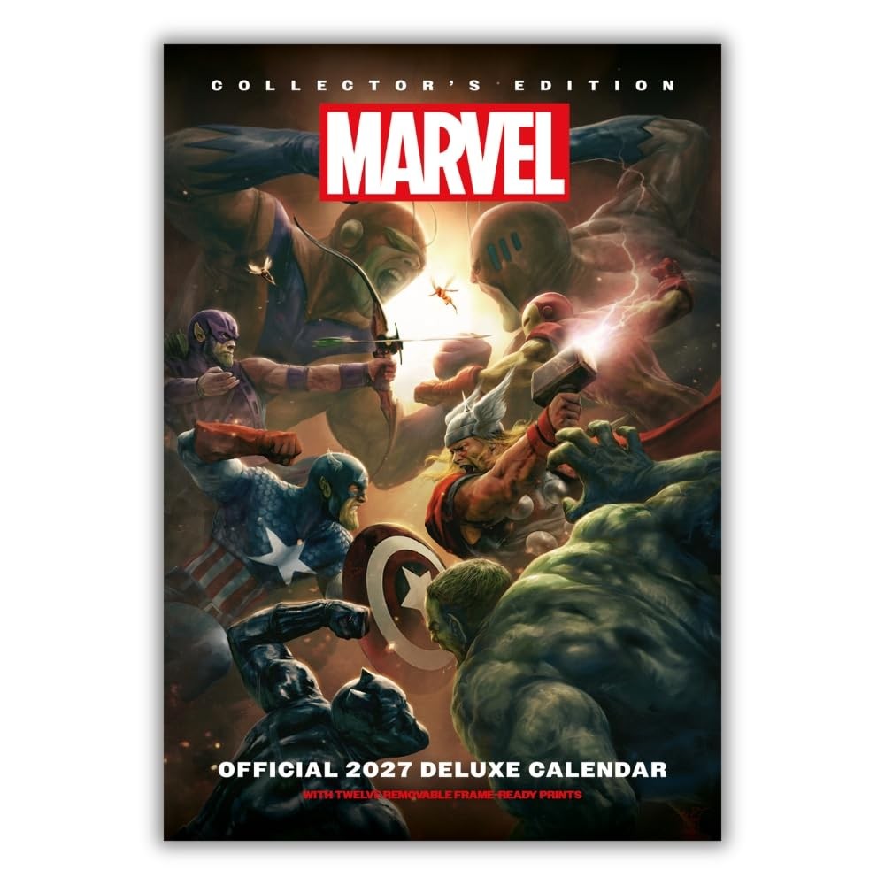 Marvel 2027 A3 Deluxe Calendar - Image 2