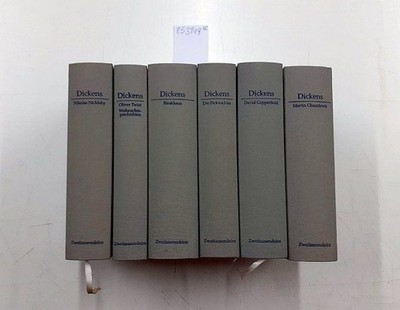 Dickens. Die Pickwickier. Nikolas Nickleby. David Copperfield. Bleakhaus. Oliver