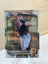 2025 Bowman Draft - Chrome Konnor Griffin #BDC-102 Laser Refractor (RC)