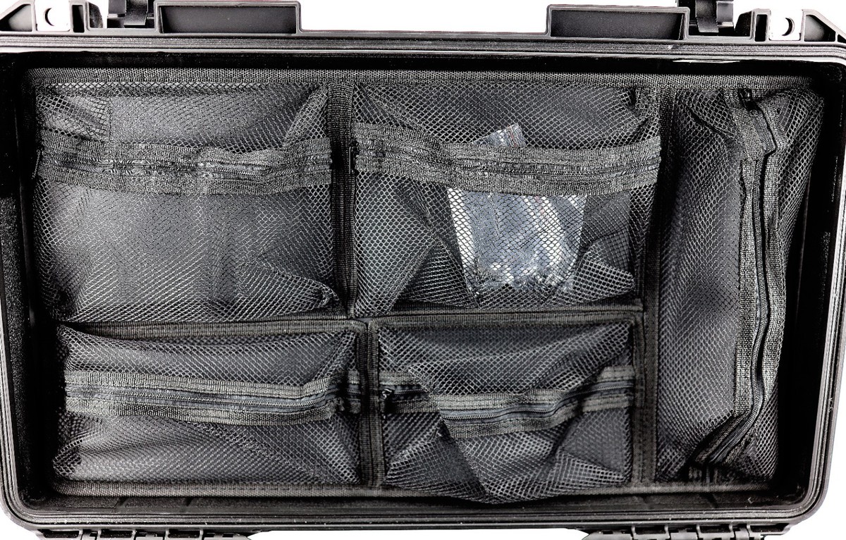 New 2026 mesh zippered pocket Lid Organizer for Harbor Freight