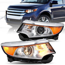 Headlight Assembly Replacement for 2011-2014 Ford Edge Projector OE Style Headla
