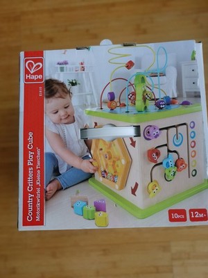 HAPE Motorikwürfel E1810 Spielwürfel Lernspielzeug