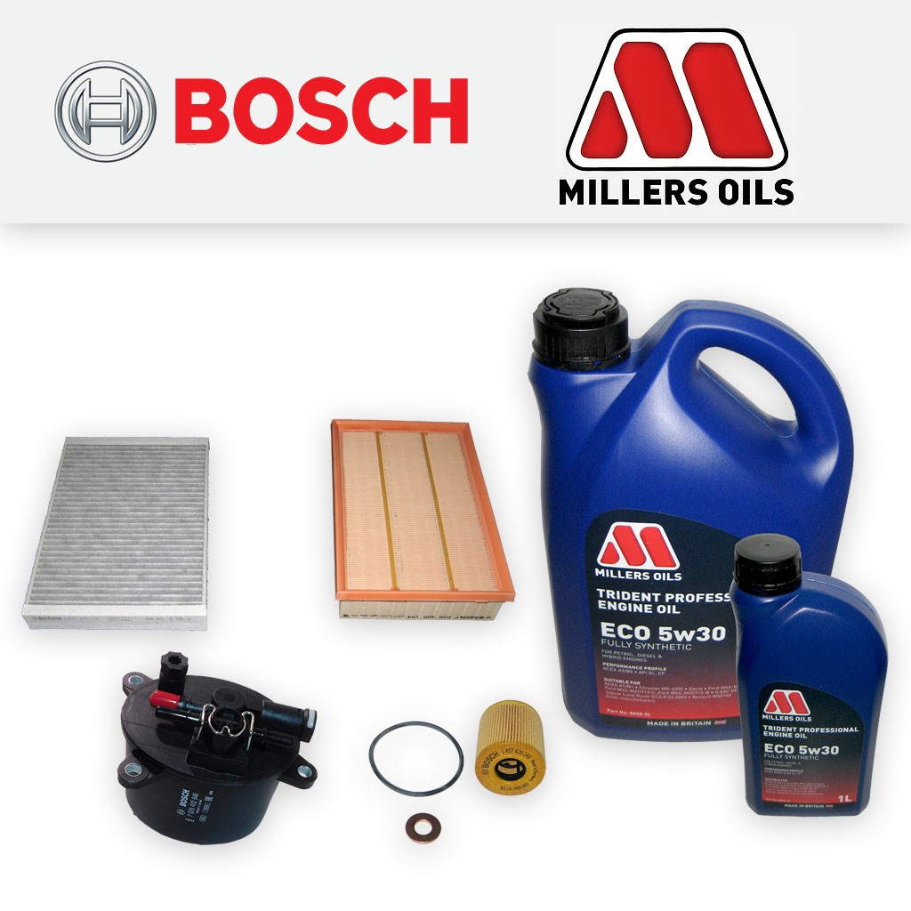 SERVICE KIT for LAND ROVER FREELANDER 2 2.2 D OIL AIR FUEL CABIN FILTERS +OIL