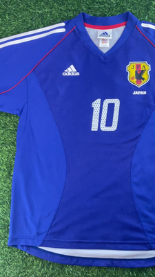 Shunsuke Nakamura - Japan 2002 Official Jersey Shirt Kit - Size L