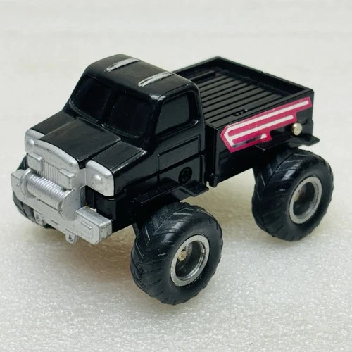 VTG‼ ZyBot Remco 1984 Black Pickup Truck Robot Transformer Gobot • VGUC‼